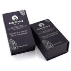 Foldable Art Paper Printed Cosmetic Boxes Gray Cardboard Makeup Packaging