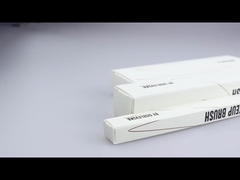 Op maat gemaakte cosmetische cadeauverpakkingsdoos met embossing vriendelijk wit papier karton